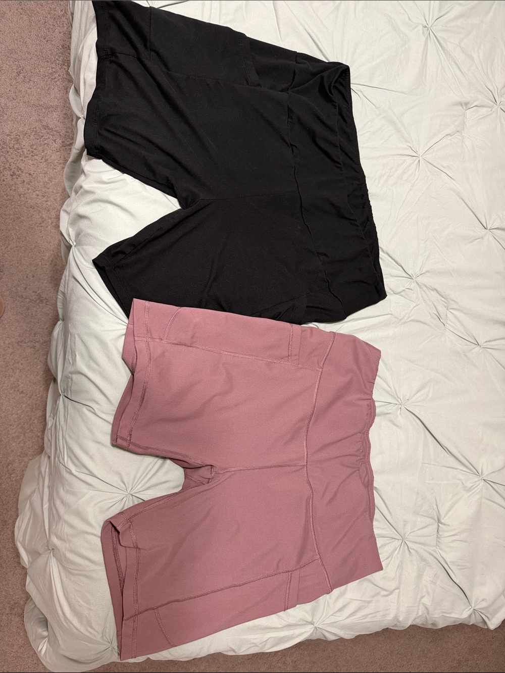 Velocity Women's Bike Shorts — Black & Mauve
